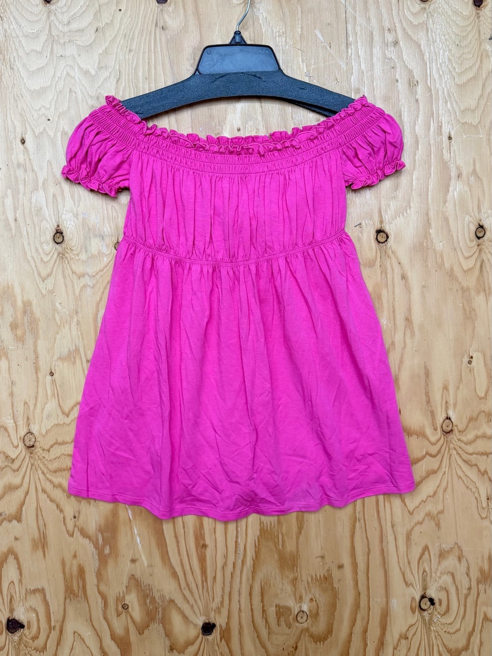 Vintage Victoria’s Secret Moda International Built-in Bra Smocked Top XS
